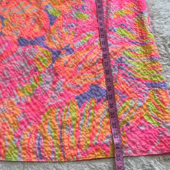 NWT Lilly Pulitzer Emmeline One Shoulder Dress in Sun Splashed - Picture 4 of 9